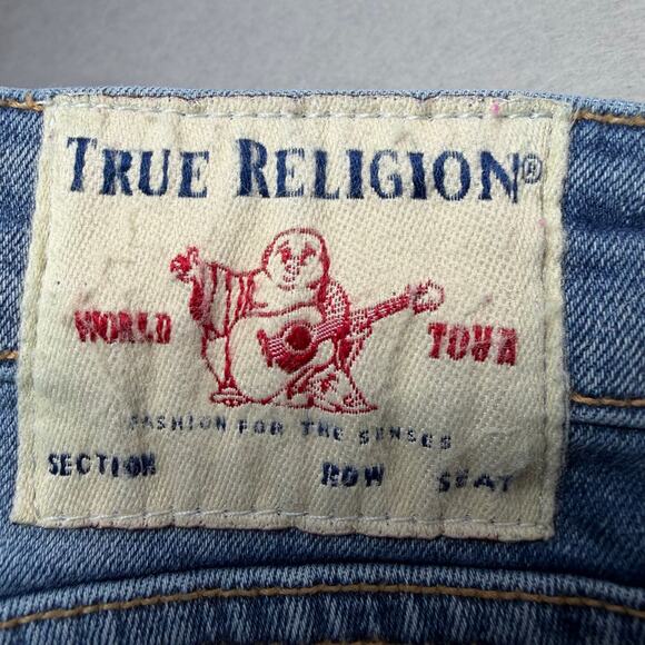 True Religion Women’s Stella Light Blue Skinny Jeans Size 32 - Picture 12 of 16